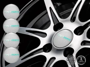 Toyota TRD Style Autocollant Silicone Emblèmes Jante Bombés